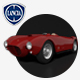 Lancia D24 Pininfarina Spider Sport - 3DOcean Item for Sale