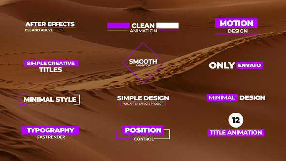 Simple Titles | FCPX & Apple Motion alt