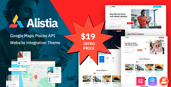 Alistia – Google Places Listing Theme