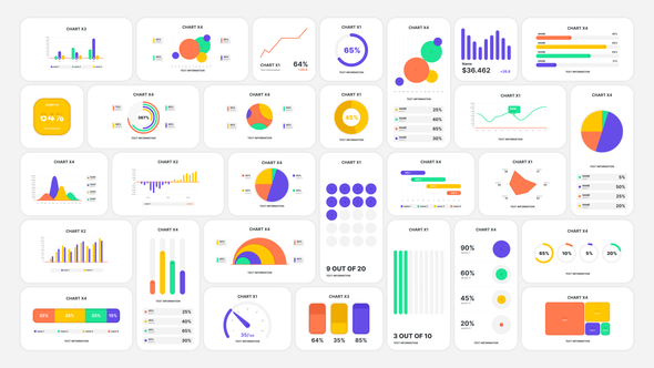 Corporate Infographic Charts Bundle