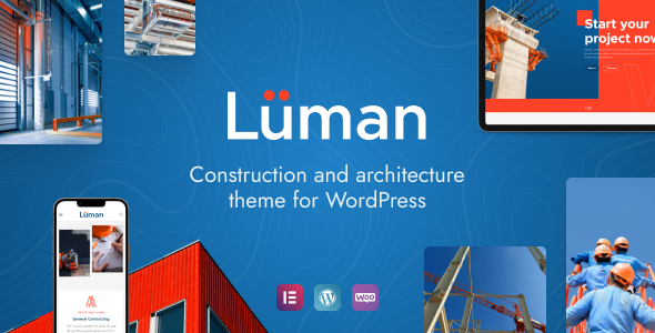 Luman – Construction WordPress Theme