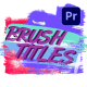 Brush Titles | Premiere Pro MOGRT - VideoHive Item for Sale