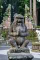 Monkey statue at Sangeh monkey forest in Bali near Ubud village. Indonesia - PhotoDune Item for Sale