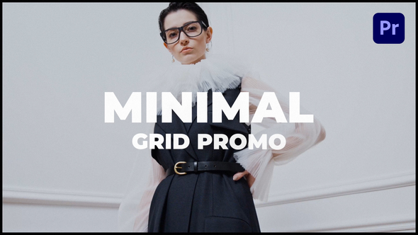 Minimal Grid Slideshow | Premiere Pro