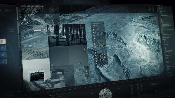 Military Vehicle Information Analysis By Modern Satellite Surveillance Software alt