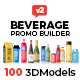 Beverage Promo Builder - VideoHive Item for Sale