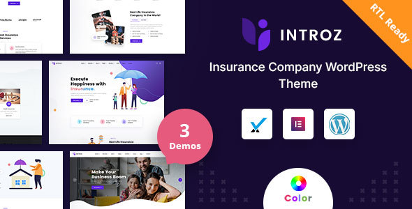 Introz - Insurance WordPress Theme
