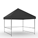 3D Event Tent 4x4 Low-poly - 3DOcean Item for Sale