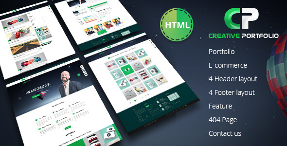 Creative Portfolio HTML Template