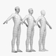Natural Male in A-Pose Base Mesh - 3DOcean Item for Sale