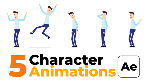 Character Animation - Happy Sad