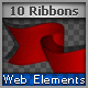 10 Web Ribbons - GraphicRiver Item for Sale