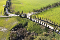 Aerial photography of a white road in Maremma - PhotoDune Item for Sale