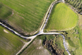 Aerial photography of a white road in Maremma - PhotoDune Item for Sale