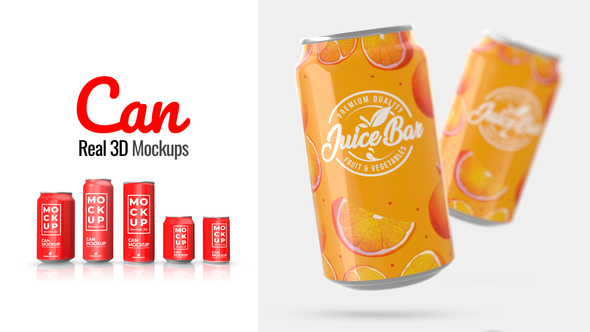 Can Real 3D Mockups