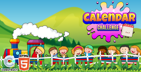Calendar Challenge - HTML5 Game - Construct3