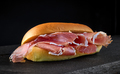 sandwich with sliced spanish iberico ham - PhotoDune Item for Sale