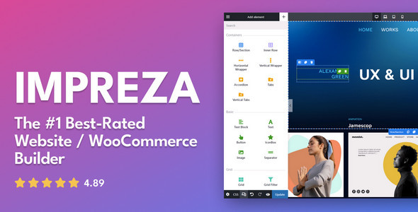 [V8.23.1] Impreza Theme Free Download [GPL]