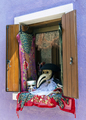 Window with Venetian carnival accessories - PhotoDune Item for Sale