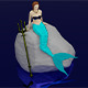 Magical Mermaid Siren Sea maiden Oceanid Lowpoly Rigged - 3DOcean Item for Sale