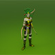 Medusa Gorgon Snake goddess Mythical  Horrific Low poly Rigged - 3DOcean Item for Sale