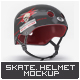 Skateboarding Helmet Mock-Up - GraphicRiver Item for Sale