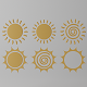 Cartoon Cute Sun Collection - 3DOcean Item for Sale