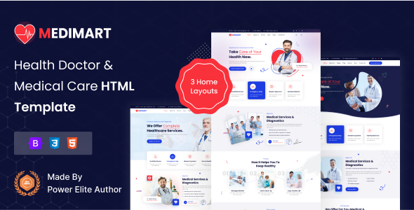 Medimart – Health And Medical HTML Template