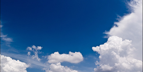 Clouds On Blue Sky II- 4K Resolution