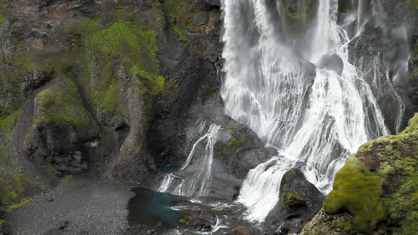 Waterfall in Iceland