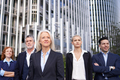 Business people standing looking away relaxed - PhotoDune Item for Sale