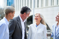 Business people relaxing outdoors - PhotoDune Item for Sale