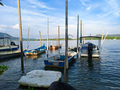 Beautiful and fresh morning atmosphere in the fishing boat jetty area - PhotoDune Item for Sale