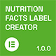 Nutrition Facts Label Creator (Elementor addon) - CodeCanyon Item for Sale