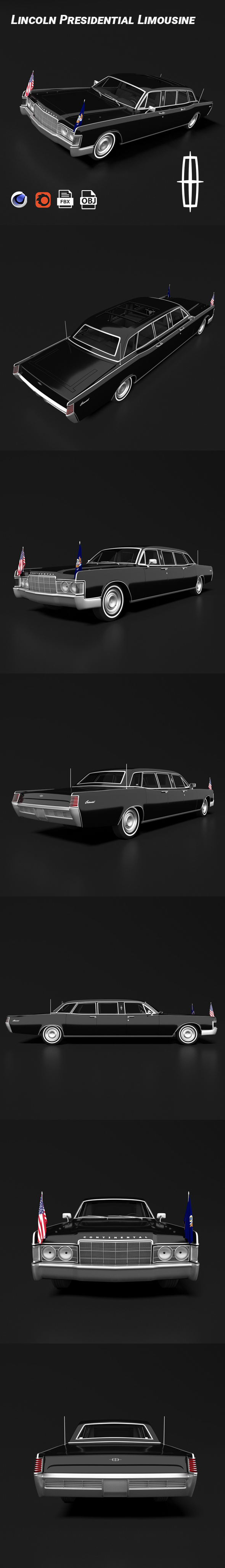 Lincoln Presidential Limousine Lincoln Continental
