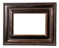 old very wide dark brown wooden picture frame - PhotoDune Item for Sale