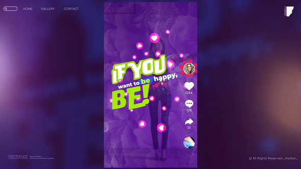 Creative Typography TikTok Elements alt