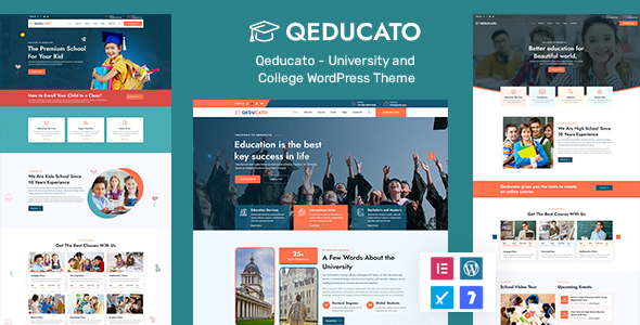 Qeducato - University and College WordPress Theme
