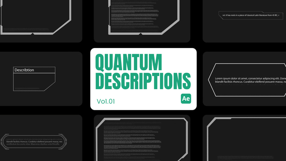 Quantum Descriptions 01 for After Effects