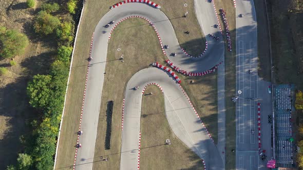 Karting Competition On The Track In Haskovo In Bulgaria 4