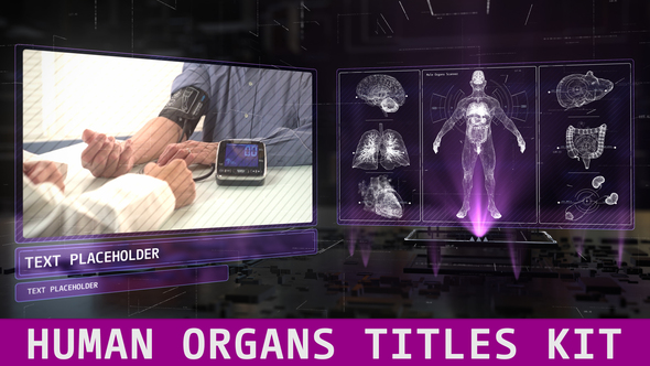 Human Organs Titles Kit