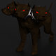 Cerberus Hellhound dog Hound of Hades Beast Monster Rigged - 3DOcean Item for Sale
