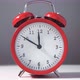 Vintage Red Alarm Clock with Fifteen Minutes Countdown - VideoHive Item for Sale