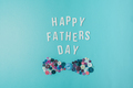 Father's Day poster on mint background - PhotoDune Item for Sale