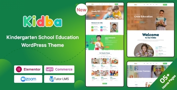 School Education WordPress Theme | Education | School Education - Kidba