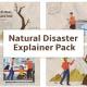 Natural Disaster Explainer Animation Scene Pack - VideoHive Item for Sale