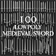 Lowpoly Medieval Sword - 3DOcean Item for Sale