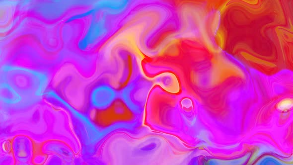 Abstract colorful trendy liquid wave marble background