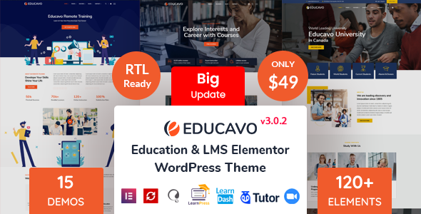 Educavo – Education WordPress Theme