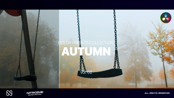 Autumn LUT Collection Vol. 02 for DaVinci Resolve